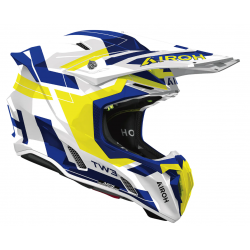 Каска TWIST 3 DYNASTY BLUE YELLOW GLOSS