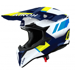 Каска WRAAAP VISION YELLOW/BLUE GLOSS