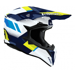 Каска WRAAAP VISION YELLOW/BLUE GLOSS