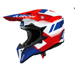 Каска WRAAAP VISION RED/BLUE GLOSS