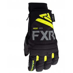 Зимни ръкавици TRANSFER SHORT CUFF BLACK/HI VIS