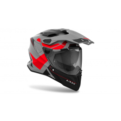 Каска COMMANDER 2 REVEAL RED FLUO MATT