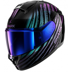 Каска RIDILL 2 ASSYA BLACK BLUE PURPLE