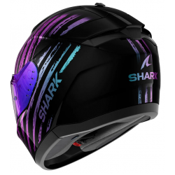 Каска RIDILL 2 ASSYA BLACK BLUE PURPLE