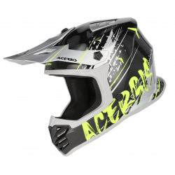 Детска каска PROFILE BLACK/FLUO YELLOW