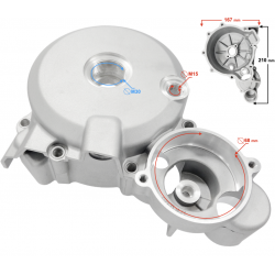 Ляв капак за алтернатор Barton 250 20-25