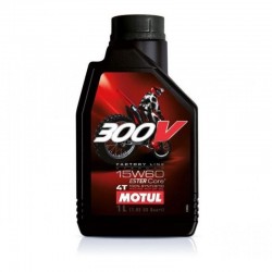 Мотокрос Моторно Масло Motul 300V 4T 15W-60 - 1 Литър