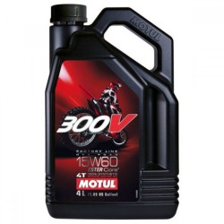 Мотокрос Моторно Масло Motul 300V 4T 15W-60 - 4 Литра