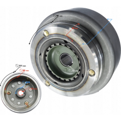 Бендикс с магнет за BARTON NXT250