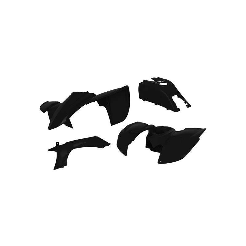 Кит пластмаси POLISPORT YAMAHA YFZ 450 2004-2008 BLACK