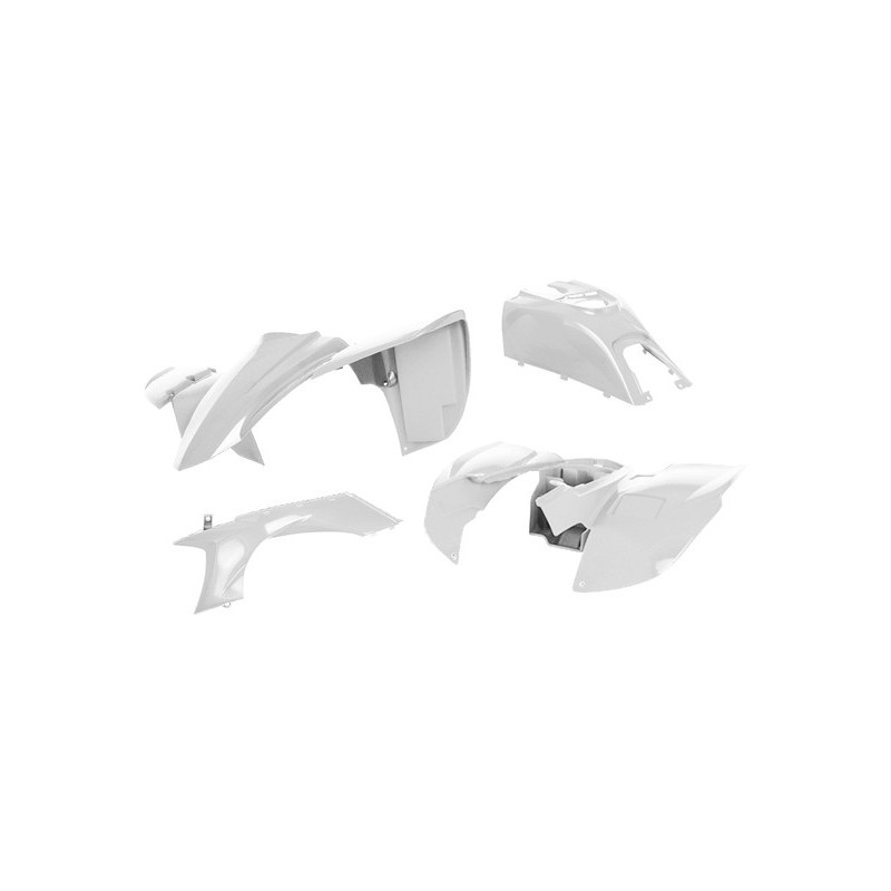 Кит пластмаси POLISPORT YAMAHA YFZ 450 2004-2008 WHITE