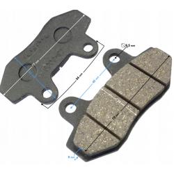 Прени накладки BARTON NXT250