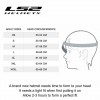 Скутер каска LS2 OF616 AIRFLOW II SOLID BLACK MATT