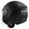 Скутер каска LS2 OF616 AIRFLOW II SOLID BLACK MATT