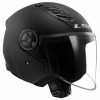 Скутер каска LS2 OF616 AIRFLOW II SOLID BLACK MATT