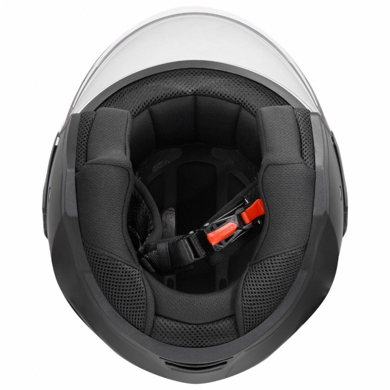 Скутер каска LS2 OF616 AIRFLOW II SOLID BLACK MATT