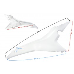Горна дясна задна пластмаса NXT250/300