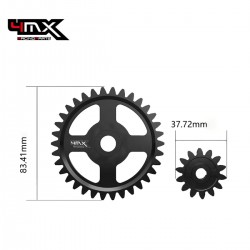 Комплект зъбни колела за маслена помпа 4MX KTM EXC-F 250/350 17-23 HUSQVARNA FE 250/350 17-23 GASGAS EC-F 250/350 21-23