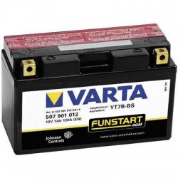 Мото Акумулатор Varta 12V - Yt7B-Bs Varta Fun