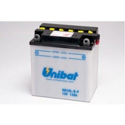 Акумулатор Unibat 12 Ah, 12 V - Cb10L-B-P