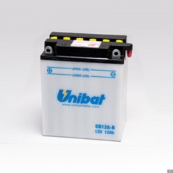 Акумулатор Unibat 12 Ah, 12 V - Cb12A-B