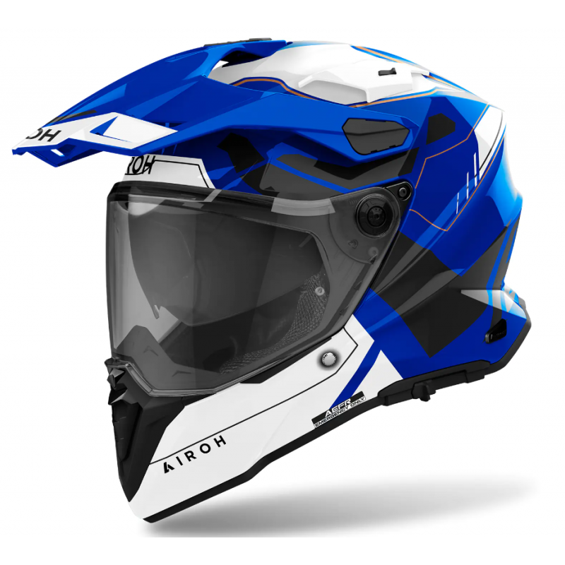 Каска COMMANDER 2 REVEAL BLUE GLOSS